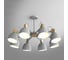Потолочная люстр на штанге IMPERIUMLOFT ROLLA 8 Gray 178073-26 1