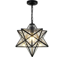 Люстра IMPERIUMLOFT Black Star Clear Glass 30 см 189645-26