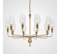 Подвесная дизайнерская люстра IMPERIUMLOFT Viola 10 Прозрачный 179885-26