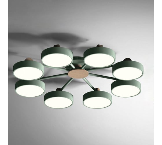 Потолочная люстра IMPERIUMLOFT MOVE 8 Green 178258-26 1