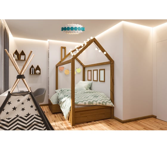 Люстра на штанге IMPERIUMLOFT ASOLA D80 Blue by 183475-26