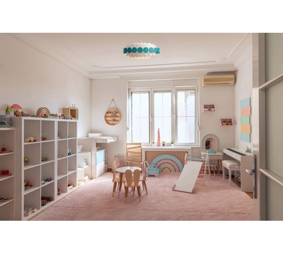 Люстра на штанге IMPERIUMLOFT ASOLA D80 Blue by 183475-26