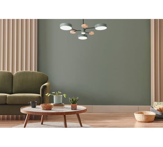 Люстра на штанге IMPERIUMLOFT MEADE 4 lamps Green 207855-26