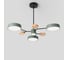 Люстра на штанге IMPERIUMLOFT MEADE 4 lamps Green 207855-26 1