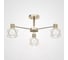 Потолочная люстра IMPERIUMLOFT CORF B3 Champagne 3 lamps 189486-26 1