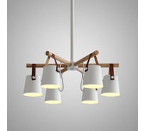 Потолочная люстра на штанге IMPERIUMLOFT NATURA C6 white 178004-26