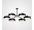Подвесная люстра IMPERIUMLOFT GEOMETRIC CH 6 черная 140731-26 1
