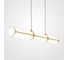 Люстра IMPERIUMLOFT Roll and Hill Endless Straight L128 Brass 148206-22 1