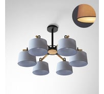 Потолочная люстра на штанге IMPERIUMLOFT EVEN 6 Gray 178369-26