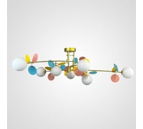 Потолочная люстра IMPERIUMLOFT MATISSE B D120 Gold Multicolor 194952-23
