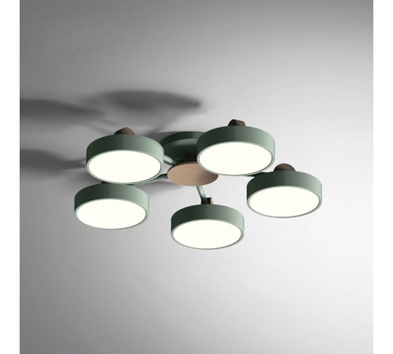 Потолочная люстра IMPERIUMLOFT MOVE 5 Green 178250-26 1