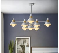 Люстра на штанге IMPERIUMLOFT FANTA A 8 lights White 193151-26