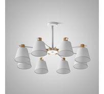 Потолочная люстра на штанге IMPERIUMLOFT NATURA A WHITE 8 177988-26