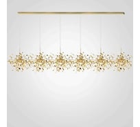 Люстра IMPERIUMLOFT Tezani Argent Suspension Linear Gold 6L 210 177956-22