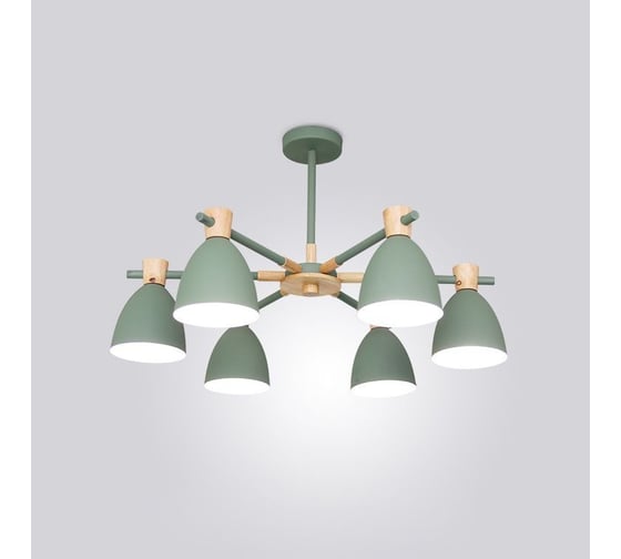 Потолочная люстра IMPERIUMLOFT FOLKE 6 Green 178026-26 1
