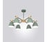 Потолочная люстра IMPERIUMLOFT FOLKE 6 Green 178026-26 1