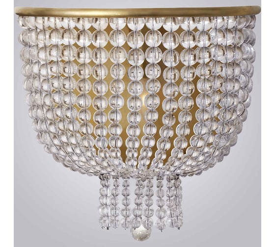 Потолочная люстра IMPERIUMLOFT JACQUELINE WHITE SCONCE brass 186172-22 1