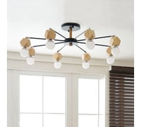 Люстра на штанге IMPERIUMLOFT JX D90 Black 204242-26