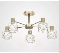 Потолочная люстра IMPERIUMLOFT CORF B3 Champagne 5 lamps 189487-26