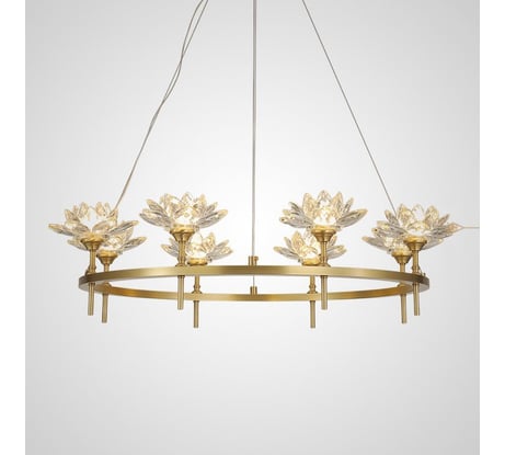 Подвесная люстра IMPERIUMLOFT LOTOS D80 8 lamps 140837-26