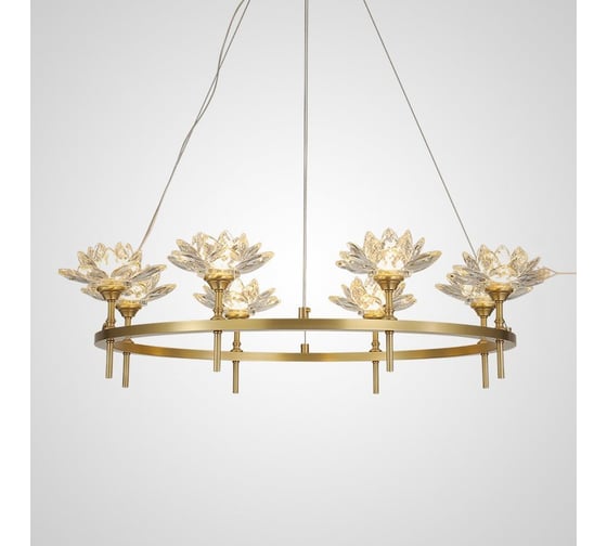 Подвесная люстра IMPERIUMLOFT LOTOS D80 8 lamps 140837-26