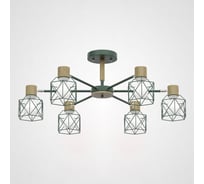 Потолочная люстра IMPERIUMLOFT CORF B3 Green 6 lamps 189484-26