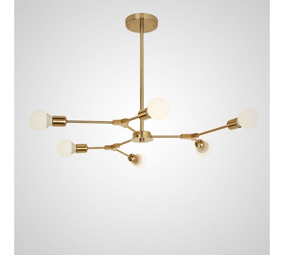 Люстра на штанге IMPERIUMLOFT LATE D86 Gold 101722-26 1