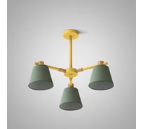Потолочная люстра на штанге IMPERIUMLOFT NATURA A GREEN 3 101825-26