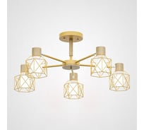 Потолочная люстра IMPERIUMLOFT CORF B3 Yellow 5 lamps 189495-26