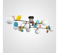 Потолочная люстра IMPERIUMLOFT MATISSE B D120 Black Multicolor 194953-23