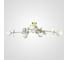 Потолочная люстра IMPERIUMLOFT MATISSE B D120 Gold White 194951-23 1