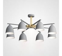Потолочная люстра IMPERIUMLOFT NOA 8 Gray by 183461-26