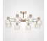 Потолочная люстра IMPERIUMLOFT CORF B3 Champagne 8 lamps 189489-26 1