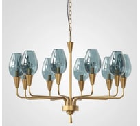 Подвесная дизайнерская люстра IMPERIUMLOFT Viola 10 Синий 102199-26