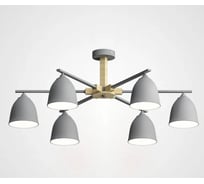 Потолочная люстра IMPERIUMLOFT NOA 6 Gray by 183460-26