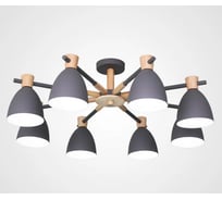 Потолочная люстра IMPERIUMLOFT FOLKE 8 Gray 178024-26