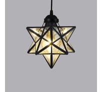 Люстра IMPERIUMLOFT Black Star Clear Glass 20 см 189646-26