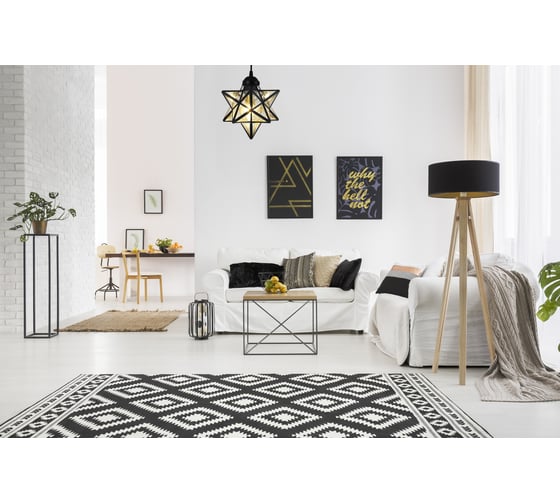 Люстра IMPERIUMLOFT Black Star Clear Glass 20 см 189646-26