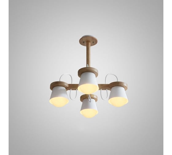 Потолочная люстра IMPERIUMLOFT NATURA B4 White 178085-26 1