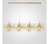Люстра IMPERIUMLOFT Tezani Argent Suspension Linear Gold 4L 140 177955-22