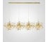 Люстра IMPERIUMLOFT Tezani Argent Suspension Linear Gold 4L 140 177955-22 1