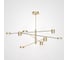 Люстра IMPERIUMLOFT MOTVIKT Gold 8 189817-26 1