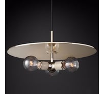 Люстра IMPERIUMLOFT RH Utilitaire Disk Triple Pendant Silver 123647-22