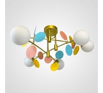 Потолочная люстра IMPERIUMLOFT MATISSE B D80 Gold Multicolor 194949-23