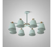 Потолочная люстра на штанге IMPERIUMLOFT NATURA A BLUE 8 177992-26