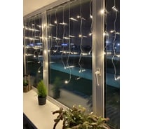 Гирлянда ЭРА ENOB2B LED, Бахрома, 2х1м, теплый свет, 24V, IP44 Б0041907