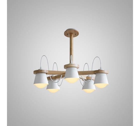Потолочная люстра IMPERIUMLOFT NATURA B5 White 178086-26 1
