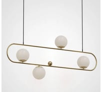 Подвесной реечный светильник IMPERIUMLOFT HOOP L120 ЛАТУНЬ 177907-26
