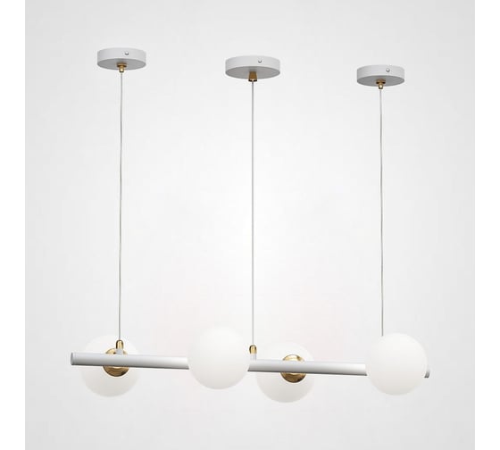 Подвесной реечный светильник IMPERIUMLOFT HAKON L Белый 101660-26 1