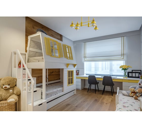 Подвесной реечный светильник IMPERIUMLOFT FANTA LONG Yellow 101570-26